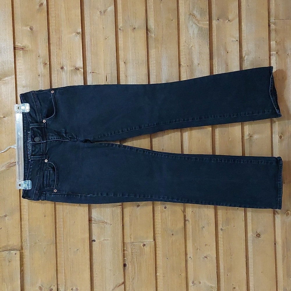 Women's American Eagle Outfitters Black Jeans Size 6